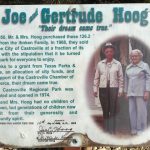 A plaque in Catroville Regional Park