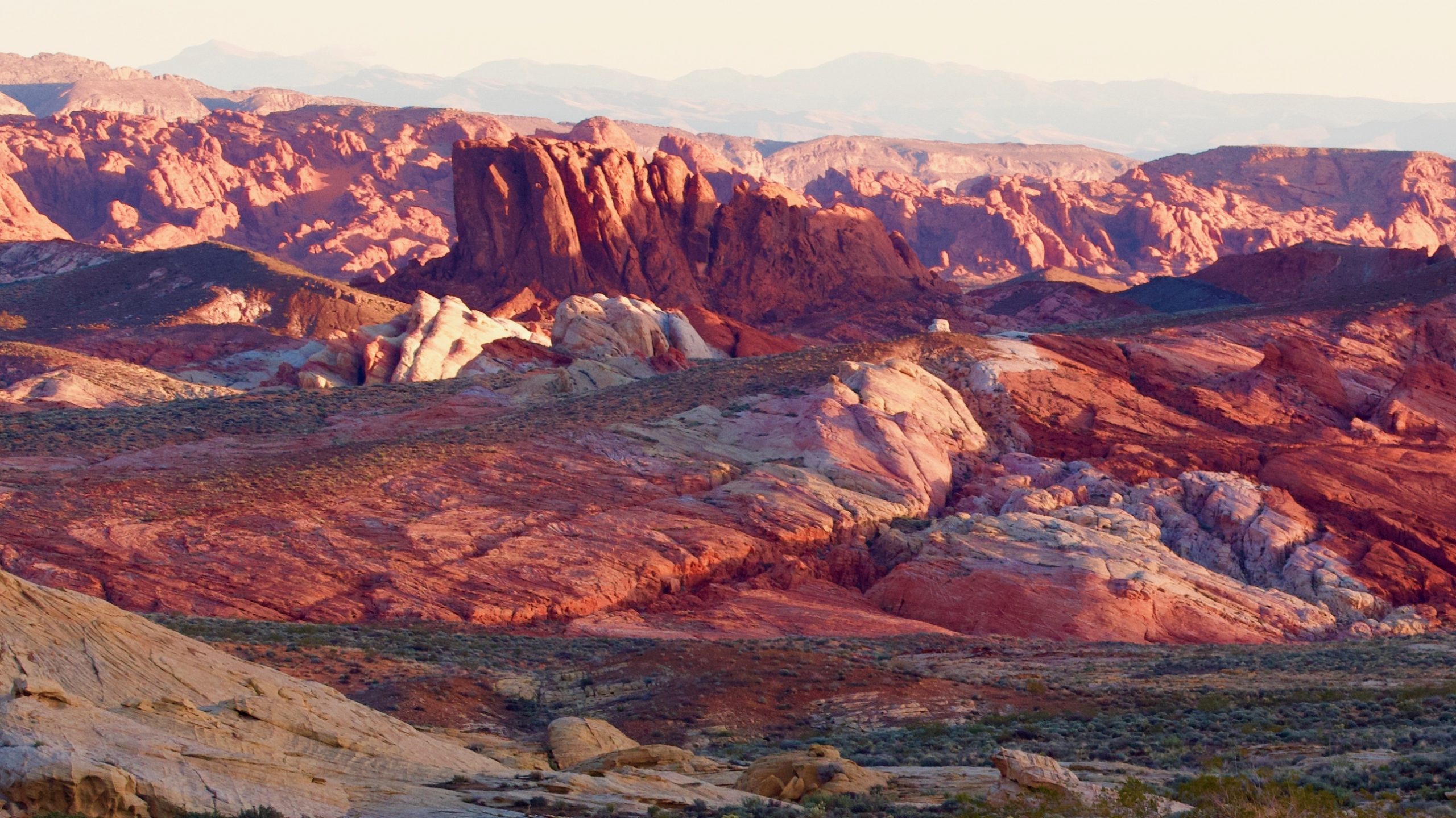 Valley of Fire at sunset